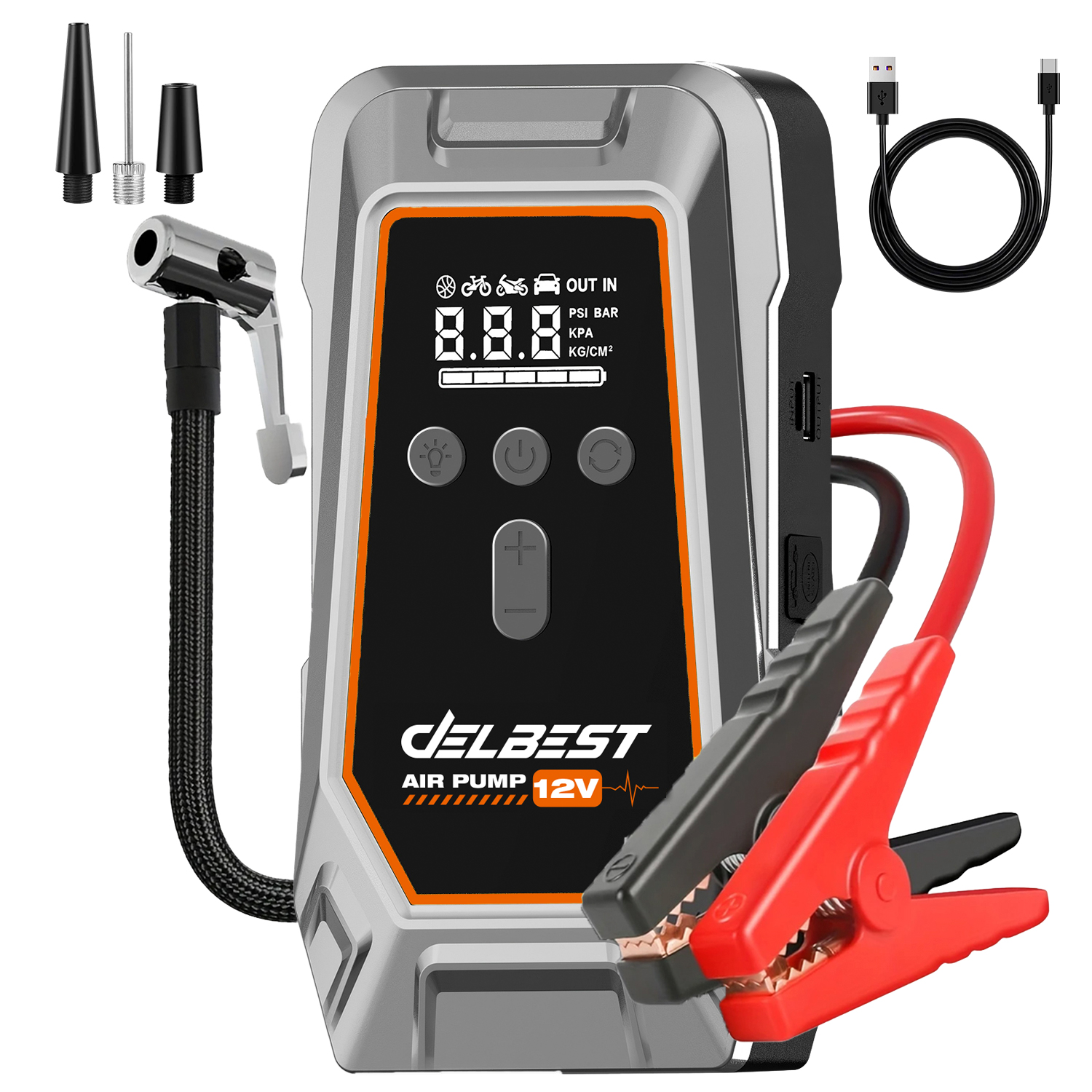 جامپ استارتر و پمپ باد