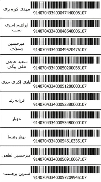 کد رهگیری پستی 28-11