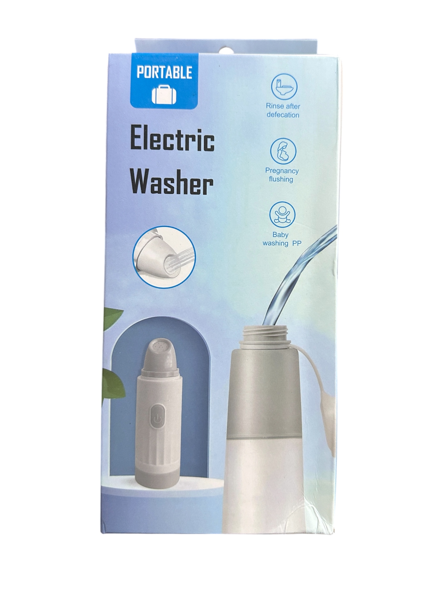 خود شور (آفتابه!) شارژی قابل حمل مدل LS-208