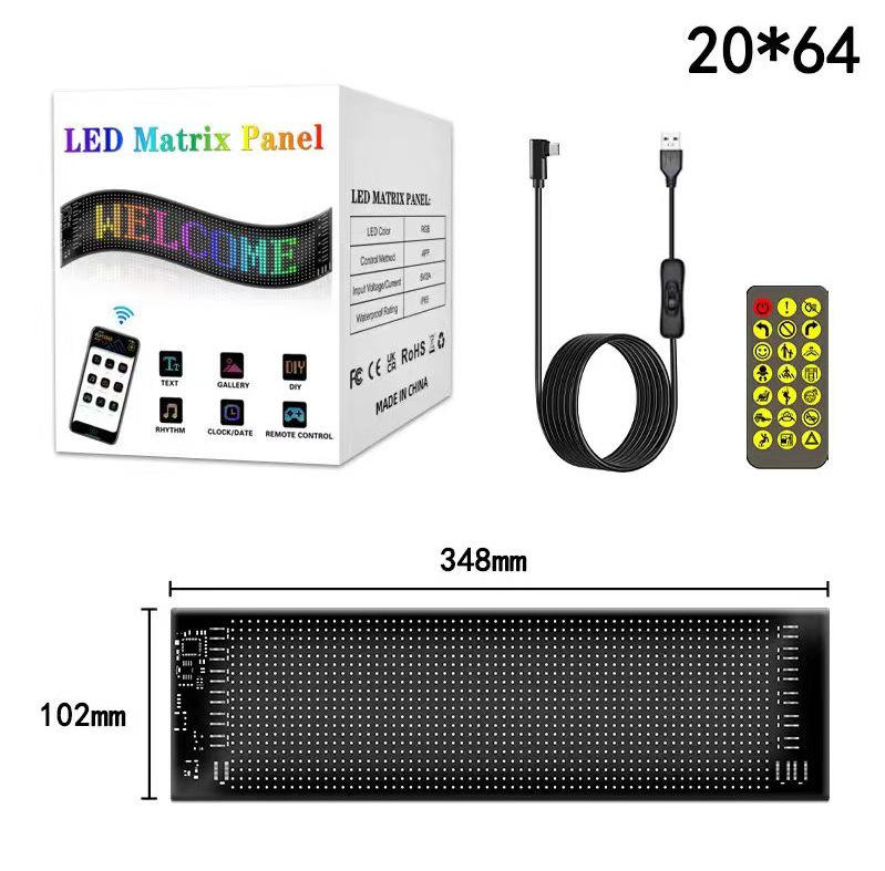 پنل ماتریکسی LED منعطف - 35cm*10cm